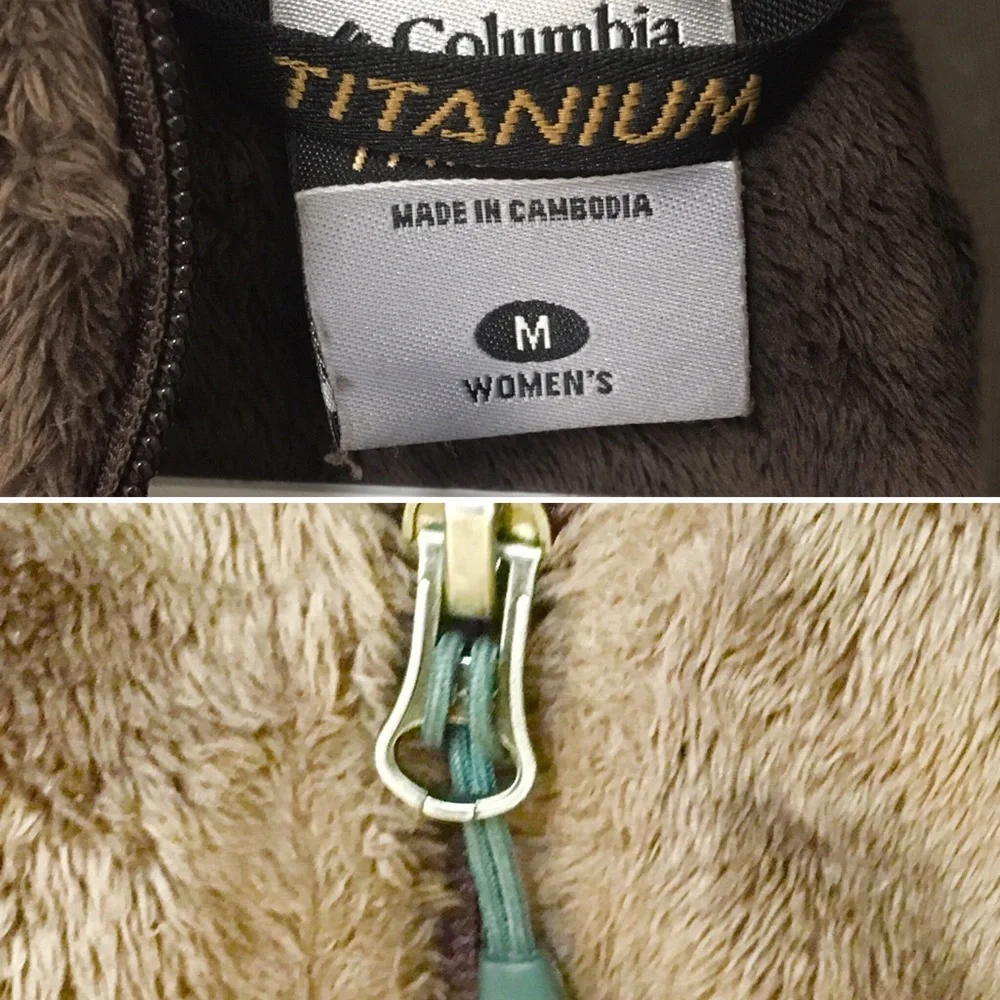 Awesome Columbia Titanium hooded fleece jacket! - Picture 4 of 8